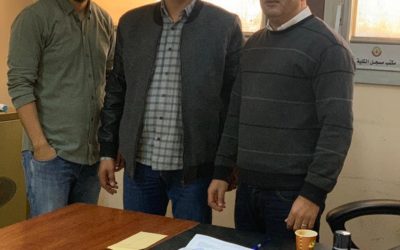 كلية الصيدلة تستلم بطاقات طلابها