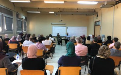 عميد كلية الصحة العامة يجتمع مع أعضاء هيأة التدريس