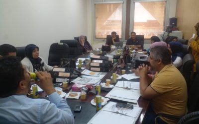 كلية الصيدلة تتقدم بطلب الاعتماد المؤسسي وتستقبل فريق التدقيق الداخلي