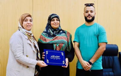 كلية الصيدلة بجامعة بنغازي تكرم الأستاذة نجية البرغثي