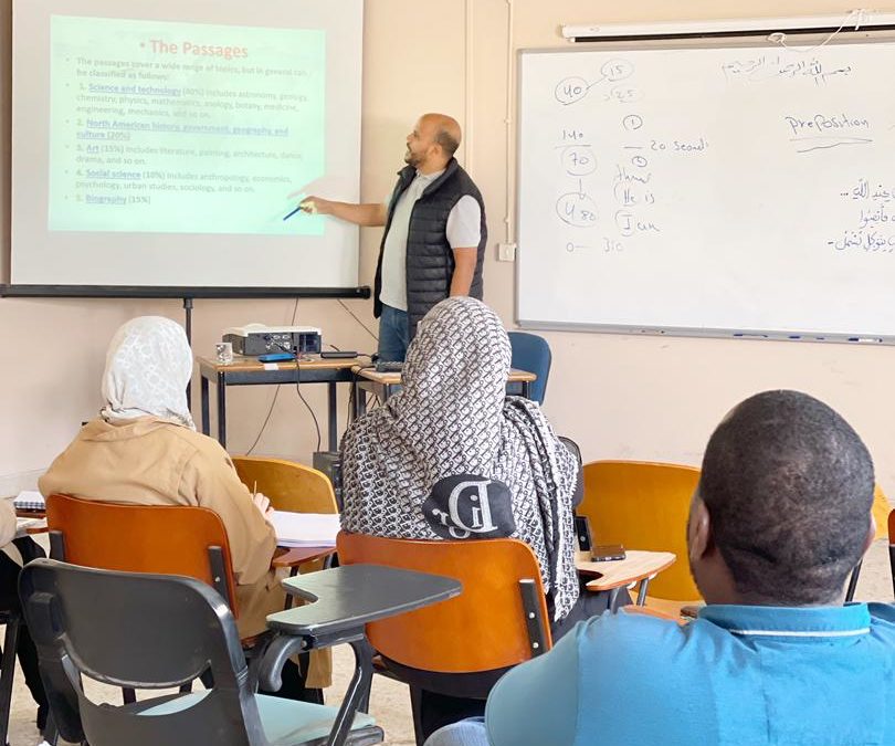 ورشة تدريبية حول اختبار UBPT بكلية الصيدلة لطلاب الدراسات العليا
