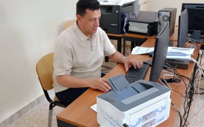 انطلاقة رقمية جديدة في أعمال الدراسة والامتحانات بكلية الصيدلة