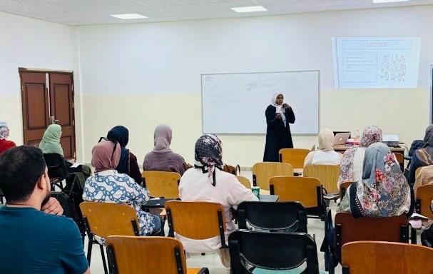 كلية الصيدلة تنظم ورشة عمل حول تطوير رسم خرائط المناهج وتصميم المقررات الدراسية