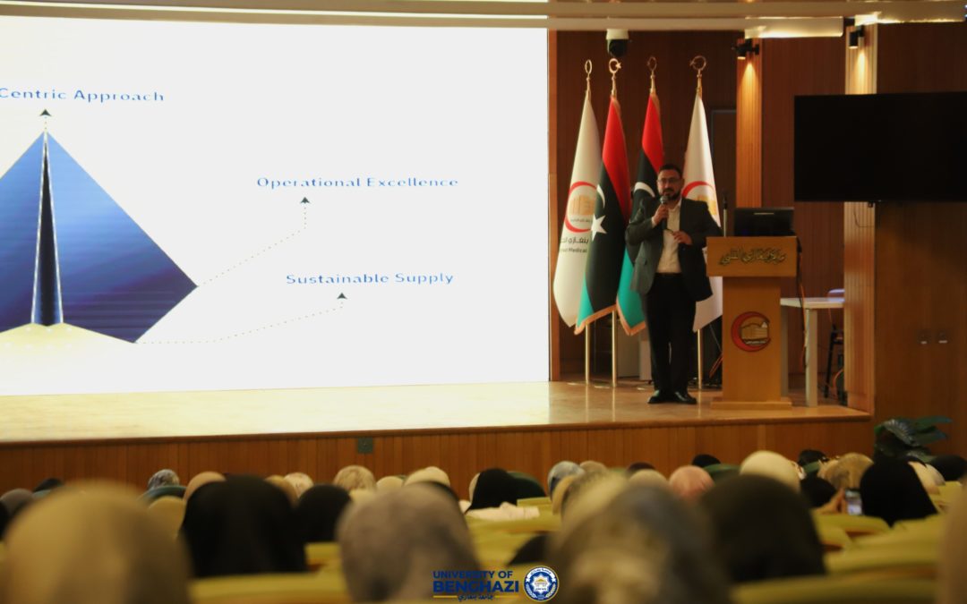 كلية الصيدلة بجامعة بنغازي تعزز مهارات طلبتها المهنية بتدريب تخصصي بالتعاون مع شركة EVA Pharma